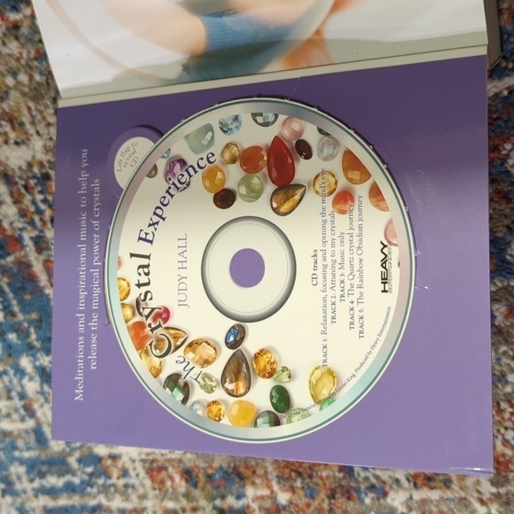 Judy Hall The Crystal Experience Hardback Book w/CD - New - Picture 5 of 6